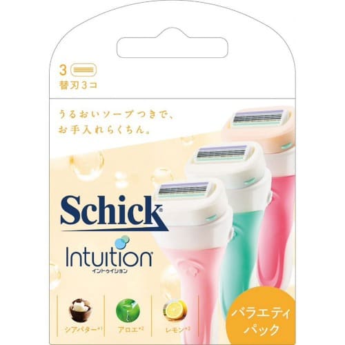 Schick Intuition 女士用安全舒適除毛刀 多種類