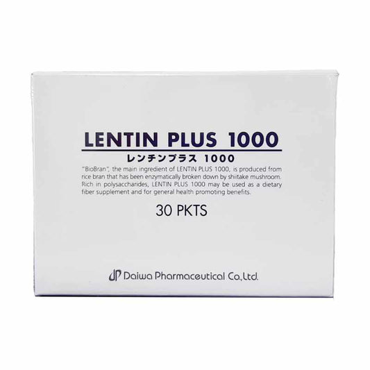 大和藥品 米糠阿拉伯木聚糖 LENTIN PLUS 1000 免疫營養粉 30袋/盒