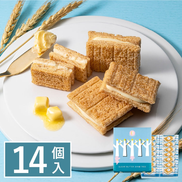AEON Sugar Butter Sand Tree 東京砂糖奶油樹夾心餅乾