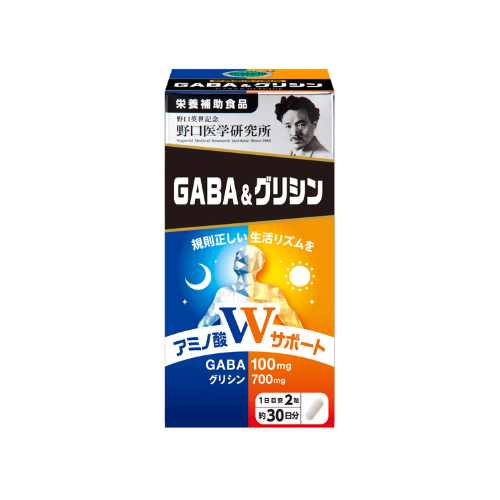 野口醫學研究所 GABA&甘胺酸 ( 30日分60粒入 ) 助眠 熊友推薦