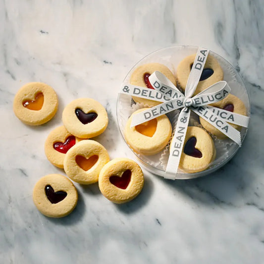 三越伊勢丹 DEAN&DELUCA 心形果醬夾心曲奇禮盒 10枚入 付紙袋