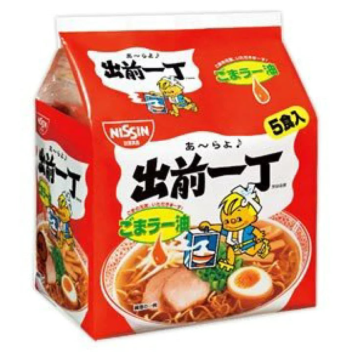 日清 出前一丁醬油面 5食入
