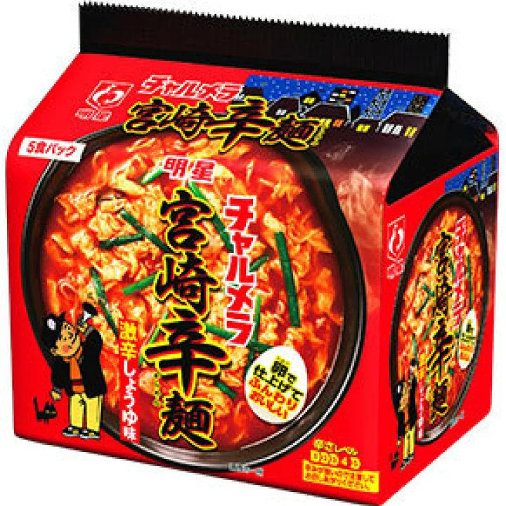 明星食品 宮崎辛拉麵 5食入