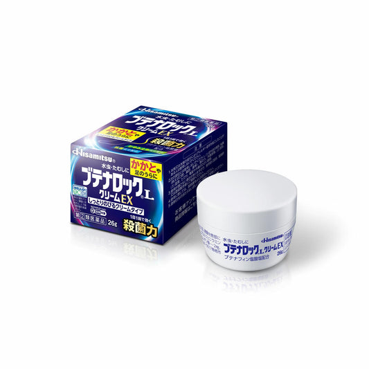 久光製藥 Butenalock L Cream EX腳氣膏 26g【指定第2類醫藥品】NEW