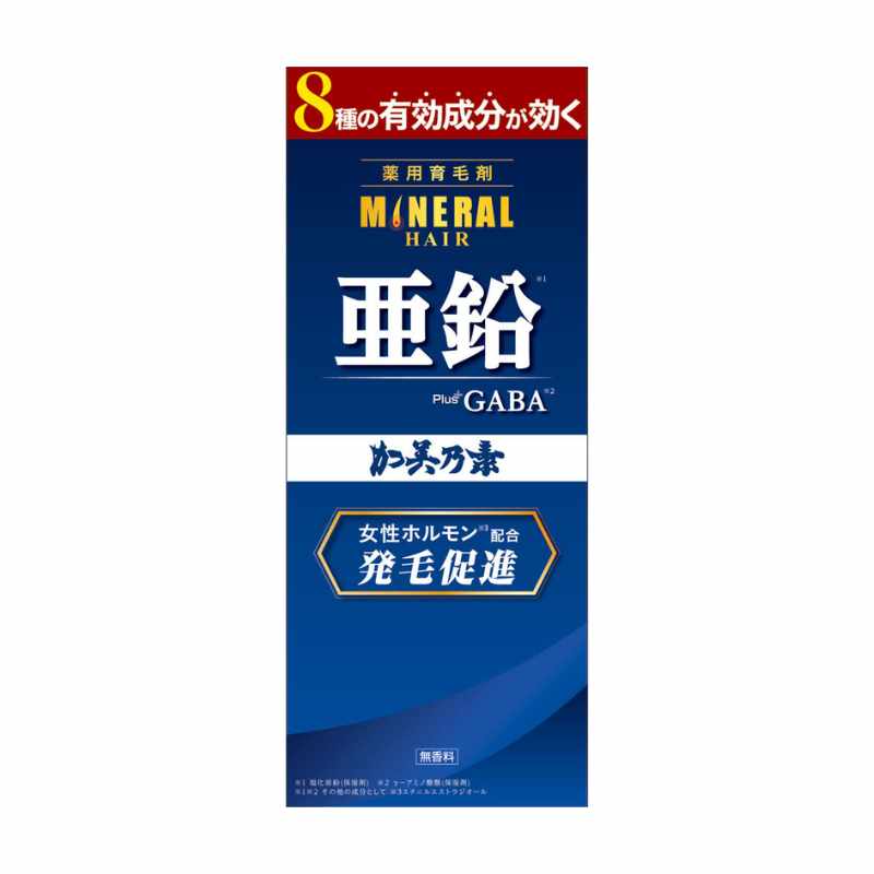 加美乃素 藥用礦物質養髮育毛劑 (180mL)【醫藥部外品】
