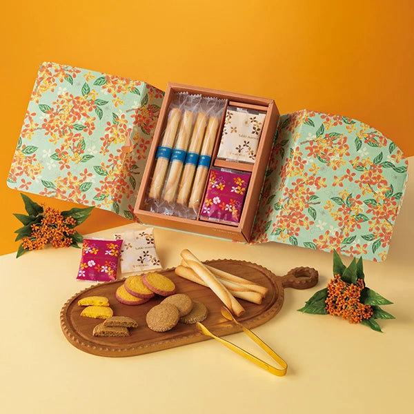 【特價處理】YOKUMOKU 秋日限定金桂花禮盒 18個入