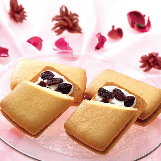 【三越伊勢丹】銀座千疋屋 葡萄乾夾心餅乾 6入