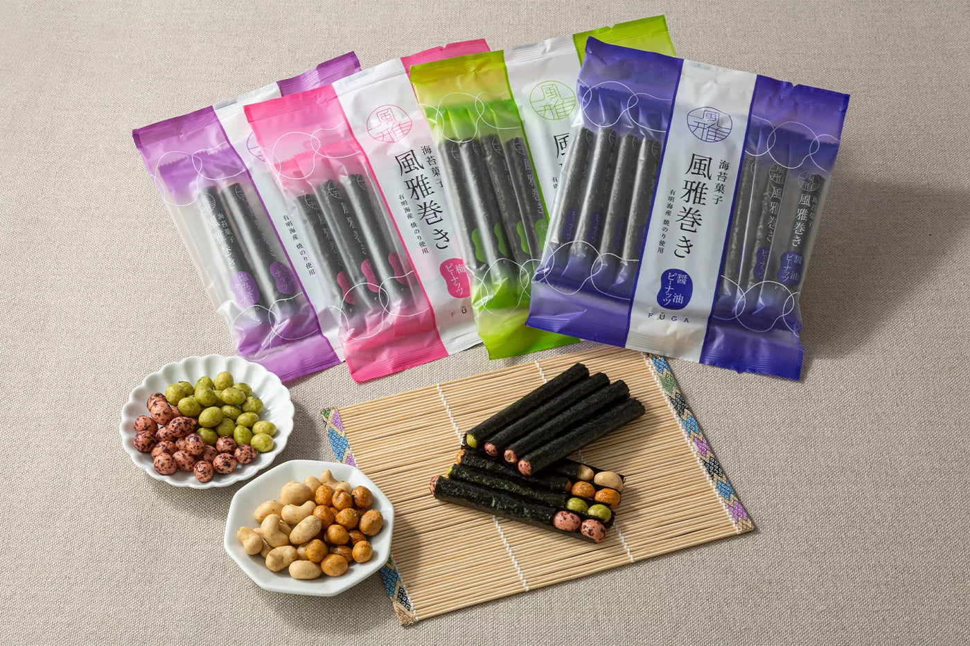 AEON 海苔菓子 風雅巻 伴手禮