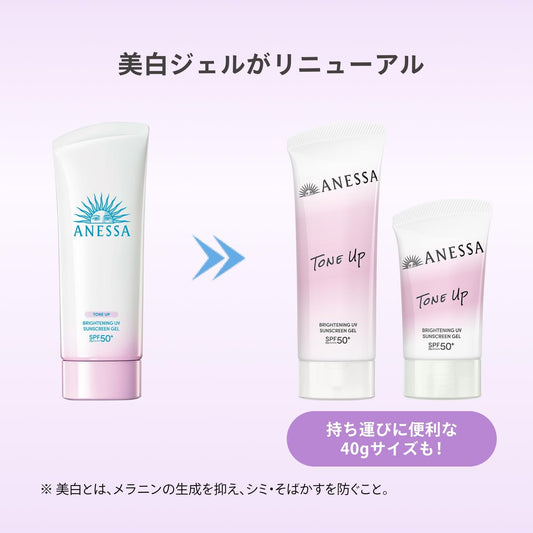 資生堂 Anessa安耐曬 亮白UV防曬凝膠 NA 90g 熊友推薦