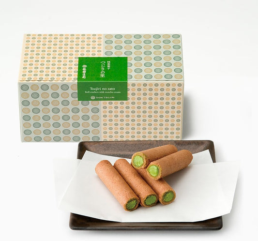 祇園辻利 Tsujiri no sato 抹茶薄脆捲