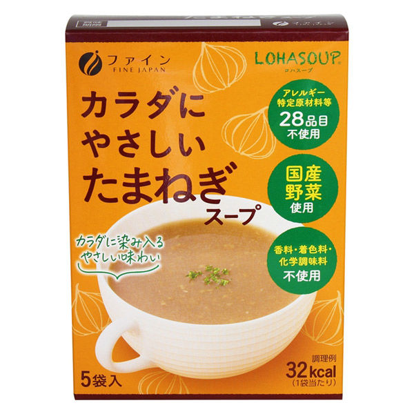 FINE 溫和呵護身體的濃湯 1盒(5袋入)