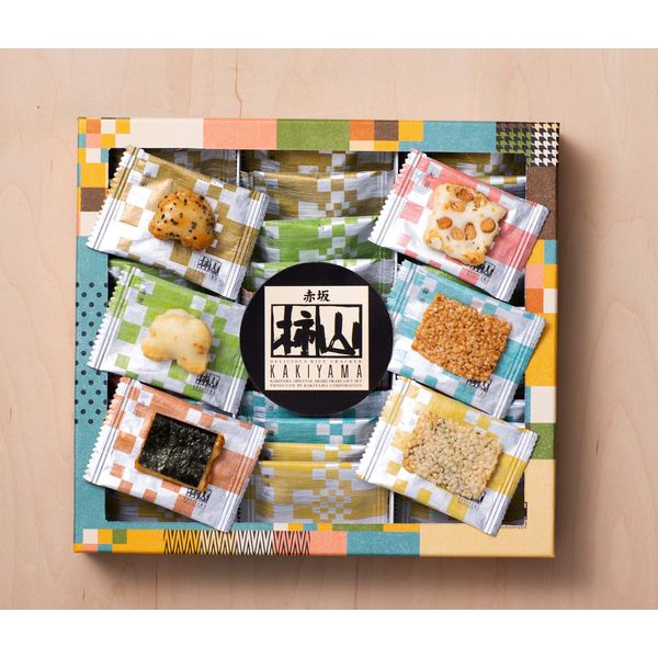 【三越伊勢丹】〈赤坂柿山〉あ・ら・かしこ米菓禮盒(33枚入)付紙袋