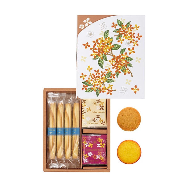 【特價處理】YOKUMOKU 秋日限定金桂花禮盒 18個入