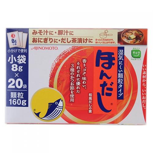 Ajinomoto味之素 日本經典高湯料顆粒 160g(8g*20袋)