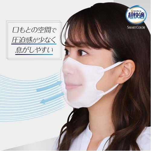 Unicharm尤妮佳 超快適口罩Airlish系列 Smart Color系列