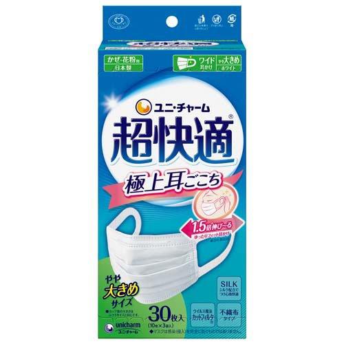 Unicharm尤妮佳 超快適口罩 經典人氣褶皺式