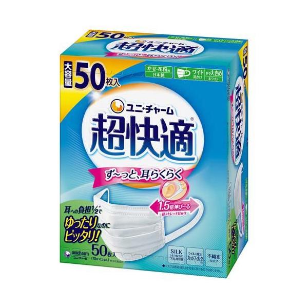 Unicharm尤妮佳 超快適口罩 經典人氣褶皺式