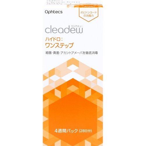Ophtecs Cleadew Hydro One Step 28日份(360ml+28錠入) 軟式隱形眼鏡洗淨液