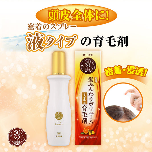 【50惠 蓬鬆豐盈育毛劑 160ml】樂敦製藥養髮液,改善女性掉髮稀疏