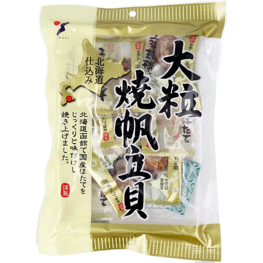 山栄食品工業 北海道採購 大顆粒烤扇貝貝柱 80g - CosmeBear小熊日本藥妝For台灣