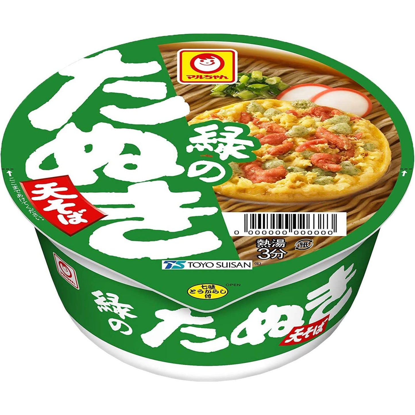 東洋水產 綠色天婦羅蕎麥麵 96g - CosmeBear小熊日本藥妝For台灣