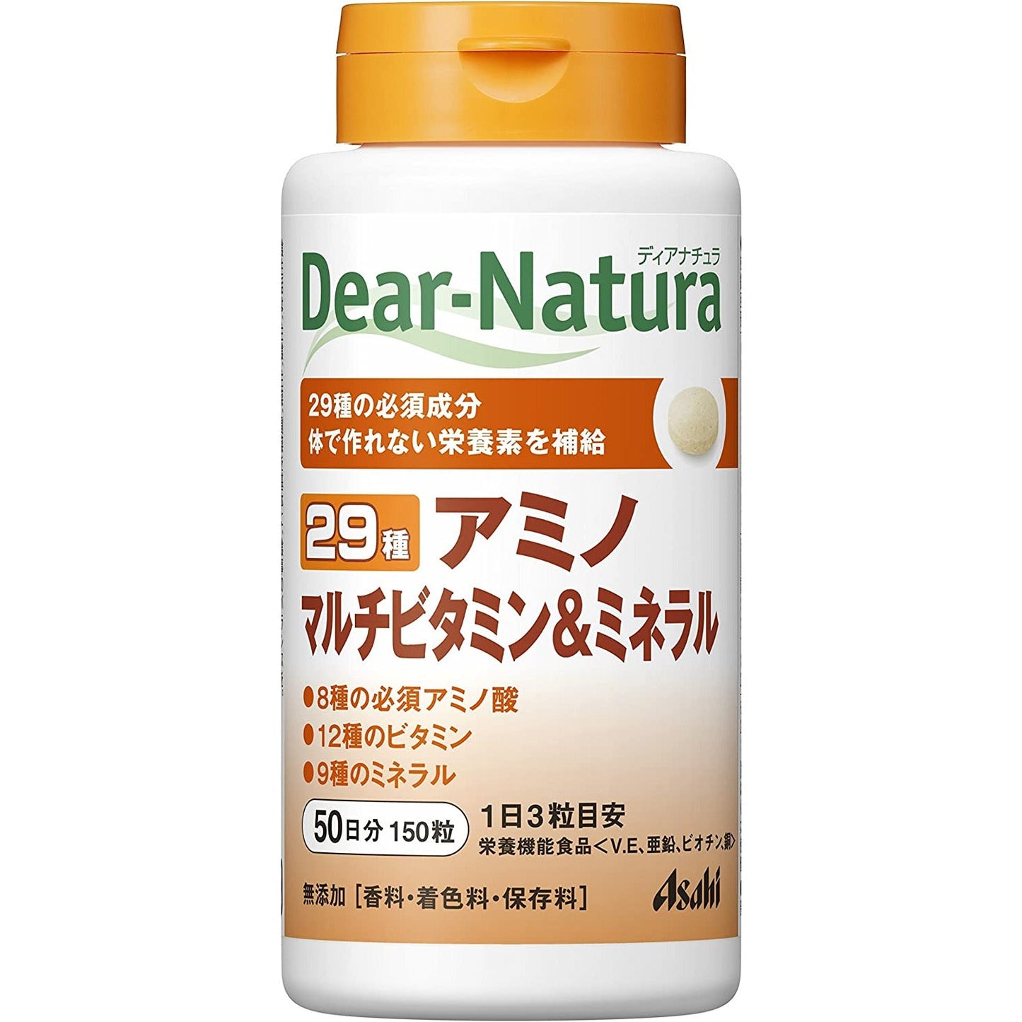 Asahi朝日 Dear Natura 29種綜合維生素和礦物質 - CosmeBear小熊日本藥妝For台灣