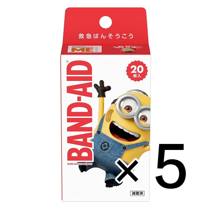 BAND-AID 冰雪奇緣/白雪公主/小小兵 OK繃/創可貼 20枚 - CosmeBear小熊日本藥妝For台灣