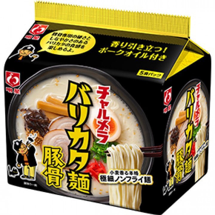 明星食品 Charamera 醬油拉麵 5包入 - CosmeBear小熊日本藥妝For台灣