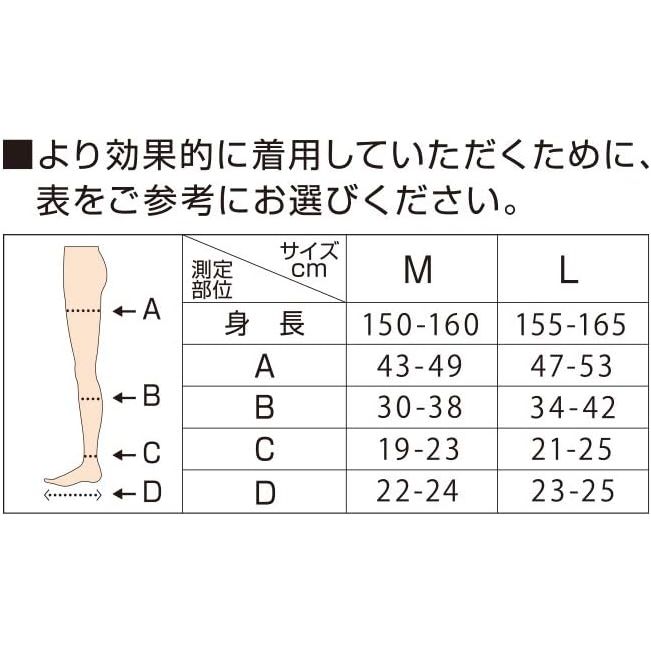 Dr.Scholl MediQtto睡眠壓力/美腿/提臀襪 多選擇 - 小熊藥妝 - 日本藥妝直送台灣