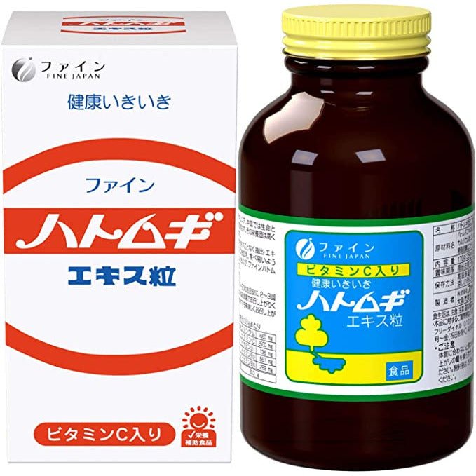 FINE 薏仁精華 680粒 含VC/VB1/VB2/VB6 - CosmeBear小熊日本藥妝For台灣