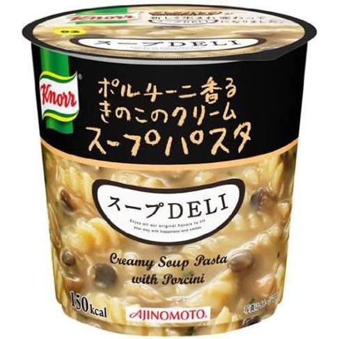 味の素 Knoll系列 義大利面螺旋形奶油蘑菇/番茄法式濃湯/速食意麵 多口味 - CosmeBear小熊日本藥妝For台灣