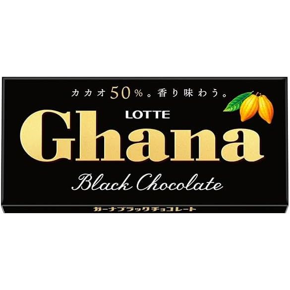 樂天Lotte 巧克力Ghana系列 多口味 50g - 小熊藥妝 - 日本藥妝直送台灣