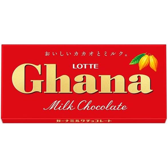 樂天Lotte 巧克力Ghana系列 多口味 50g - 小熊藥妝 - 日本藥妝直送台灣