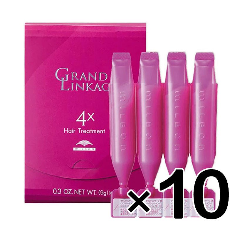 MILBON Grand Linkage 前男友发膜 9g×4只裝 - 小熊藥妝 - 日本藥妝直送台灣