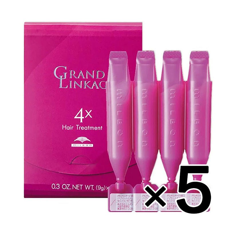 MILBON Grand Linkage 前男友发膜 9g×4只裝 - 小熊藥妝 - 日本藥妝直送台灣