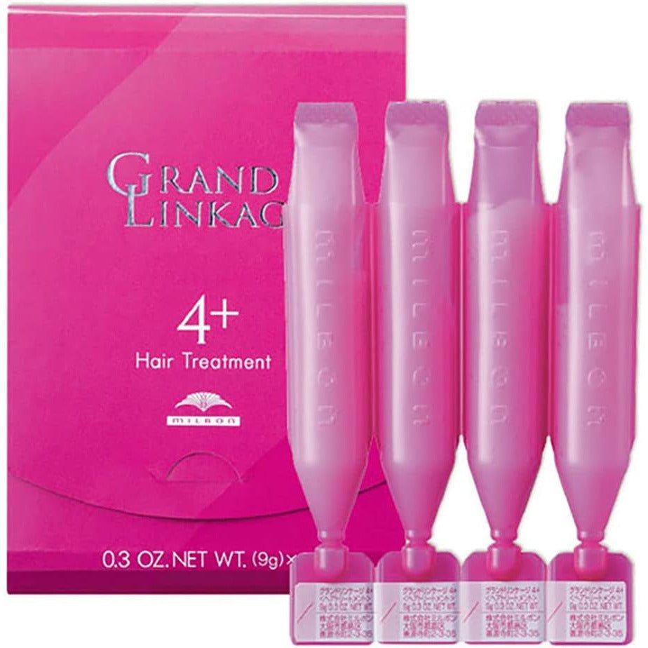 MILBON Grand Linkage 前男友发膜 9g×4只裝 - CosmeBear小熊日本藥妝For台灣