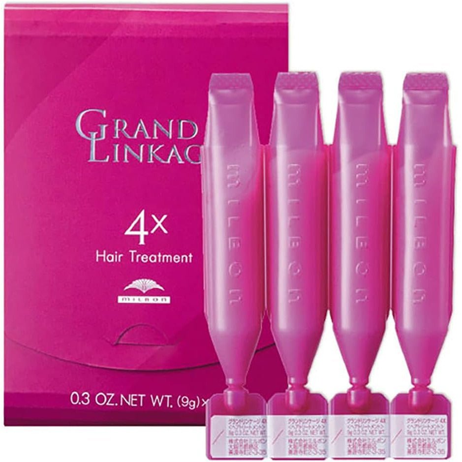 MILBON Grand Linkage 前男友发膜 9g×4只裝 - CosmeBear小熊日本藥妝For台灣