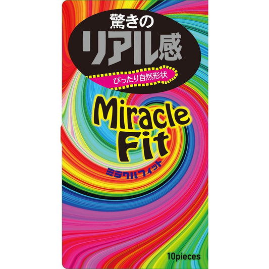 相模 Miracle Fit 避孕套 10個入 - CosmeBear小熊日本藥妝For台灣