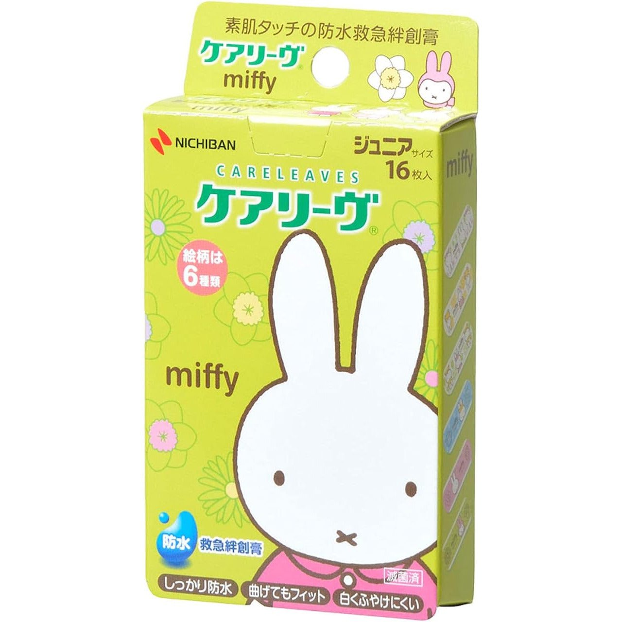 米其邦Nichiban 卡通OK繃/創可貼 HelloKitty/不二家/米菲Miffy 16枚 - CosmeBear小熊日本藥妝For台灣