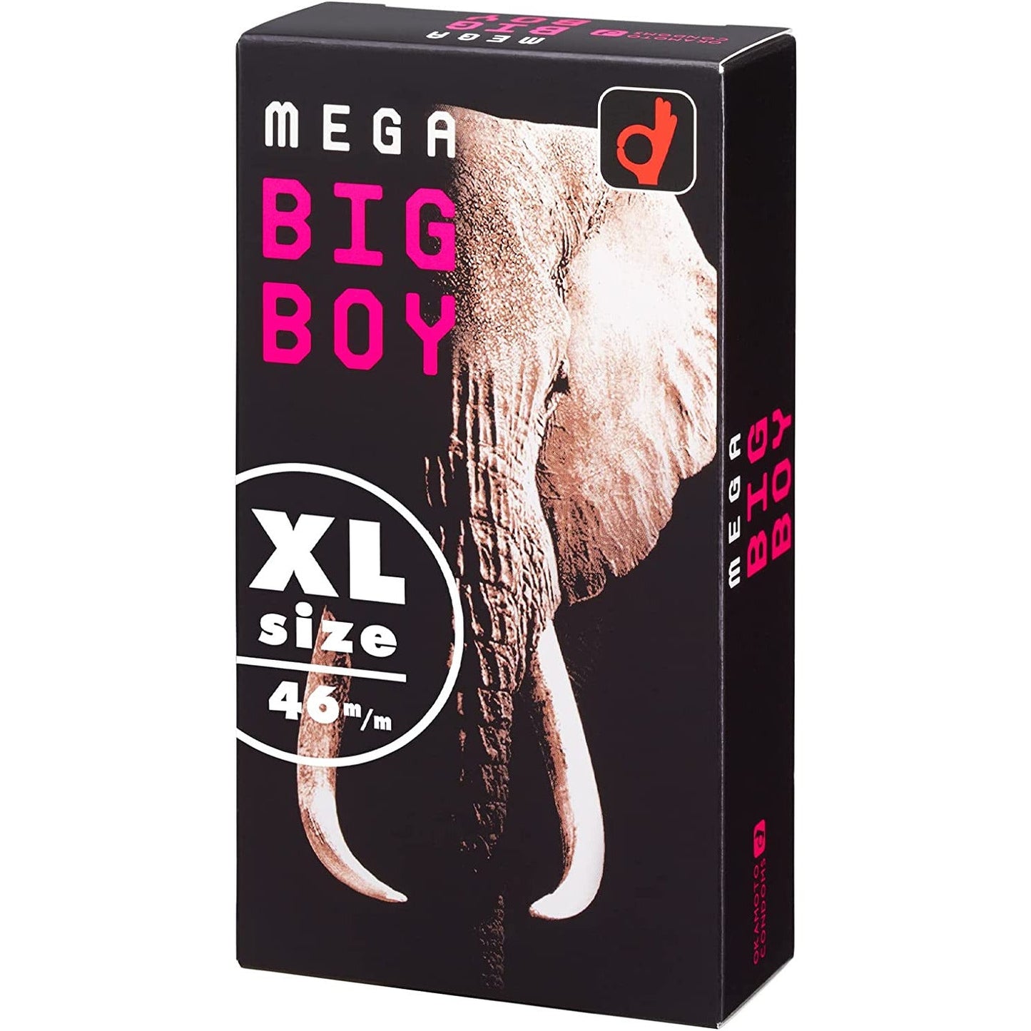 OKAMOTO岡本 大象Mega Big boy超大號保險套12隻裝 - CosmeBear小熊日本藥妝For台灣