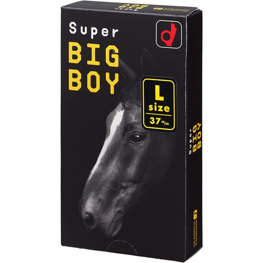 OKAMOTO岡本 Super BIGBOY大黑馬避孕套 12個入 - CosmeBear小熊日本藥妝For台灣