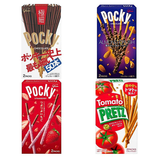 固力果 Pocky百奇/百力滋PRETZ 巧克力棒 - CosmeBear小熊日本藥妝For台灣