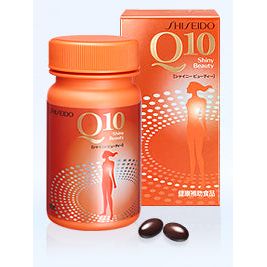 資生堂 輔酶Q10 Shiny beauty 閃亮美麗 60粒 約30日分 - 小熊藥妝 - 日本藥妝直送台灣