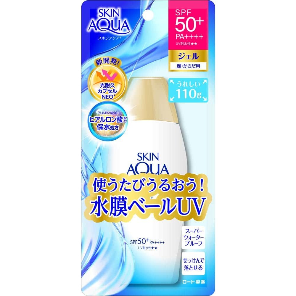 樂敦 SkinAqua系列 超保濕防曬啫喱 110g - CosmeBear小熊日本藥妝For台灣