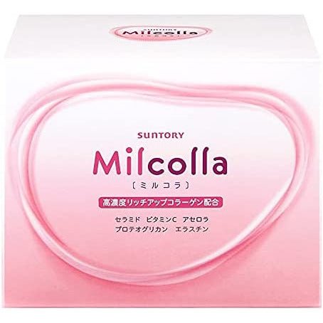 三得利SUNTORY Milcolla 蜜露珂娜 膠原蛋白粉 30包 - CosmeBear小熊日本藥妝For台灣