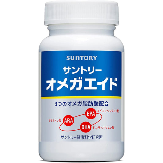 Suntory三得利 OMEGA Aid 歐米伽援助 180粒入/360粒入 - CosmeBear小熊日本藥妝For台灣