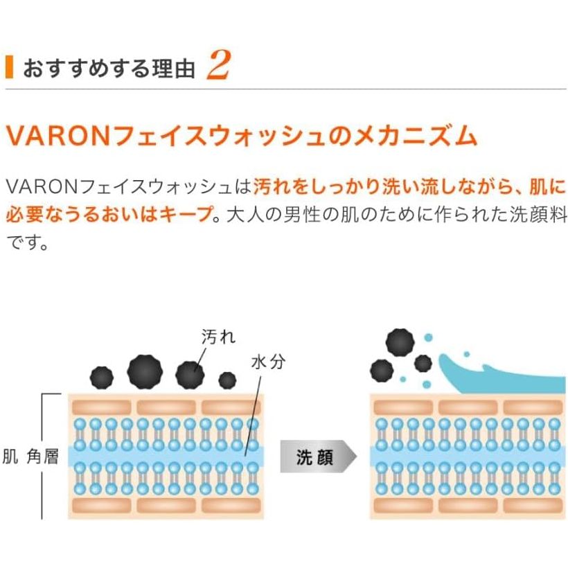 Suntory三得利 VARON男士潔面 120g/約2個月分 - 小熊藥妝 - 日本藥妝直送台灣