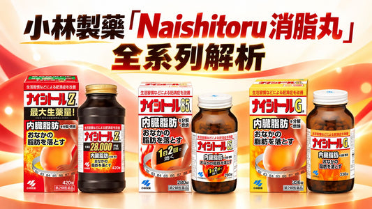 【日本漢方減脂指南】小林製藥「Naishitoru 消脂丸」全系列解析：紅、黃、白包裝防風通聖散怎麼選？