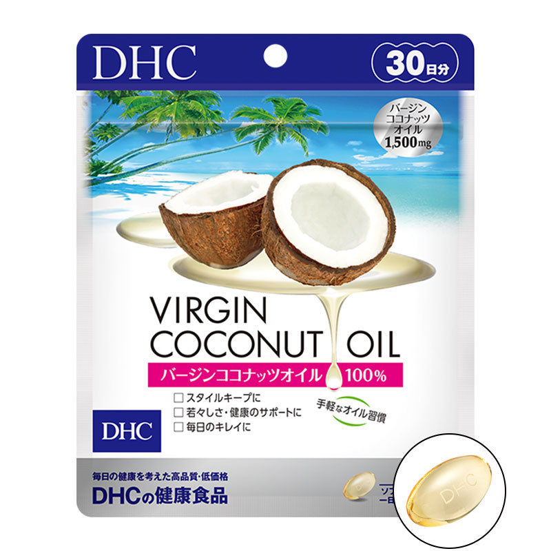 DHC 椰子油精華膠囊 30天份 減肥美容椰子油