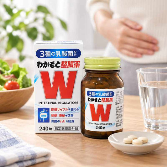 WAKAMOTO 若元整腸薬 NEW新包裝 熊友推薦